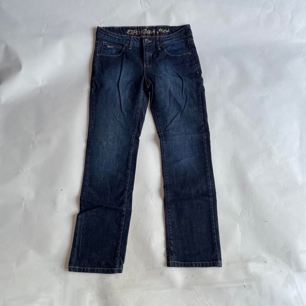 vintage esprit denim shop wide leg jeans blue size 29